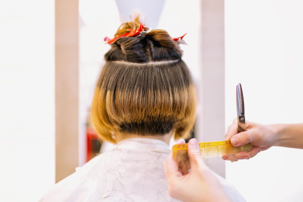 Wrong haircut Techniques of barber