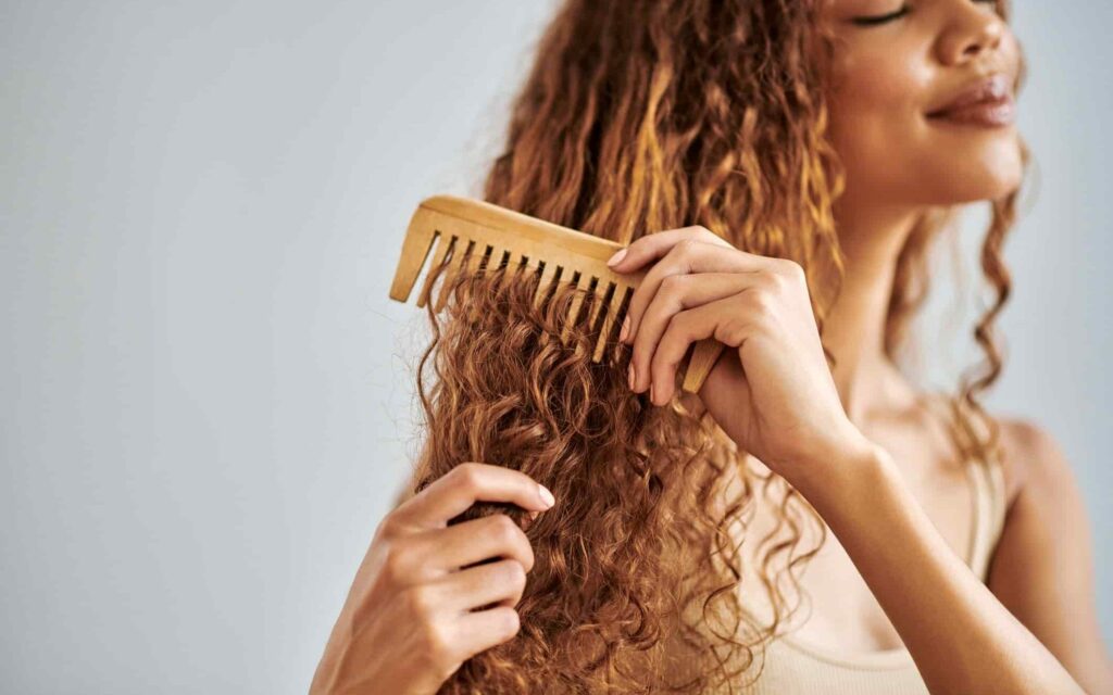 Use a Wide Comb For Gentle Untangling