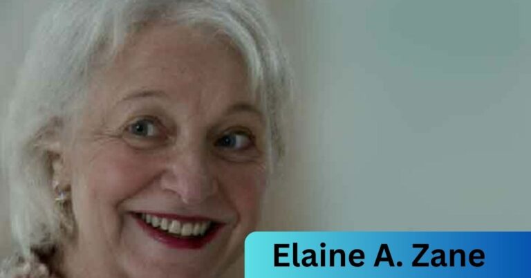 Elaine A Zane – Unveiling a Trailblazing Career!